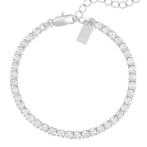 Brand new- never worn matching tennis necklace and bracelet